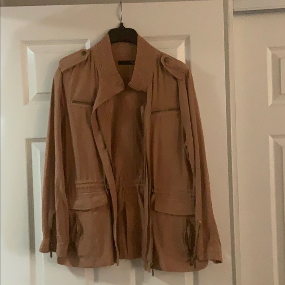 Rusty Orange Light Jacket. Only worn a few times.